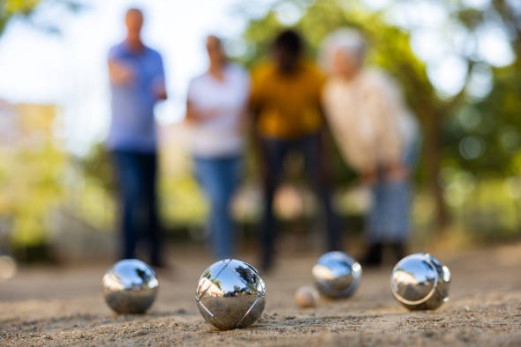 Concours de pétanque
