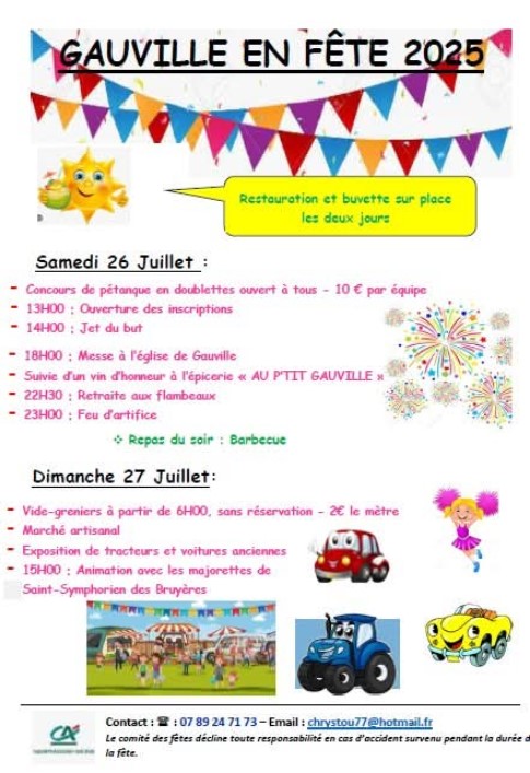 Fête communale