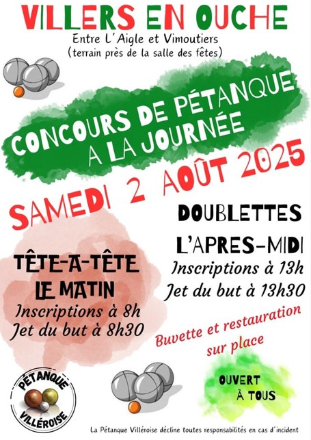 Concours de Pétanque