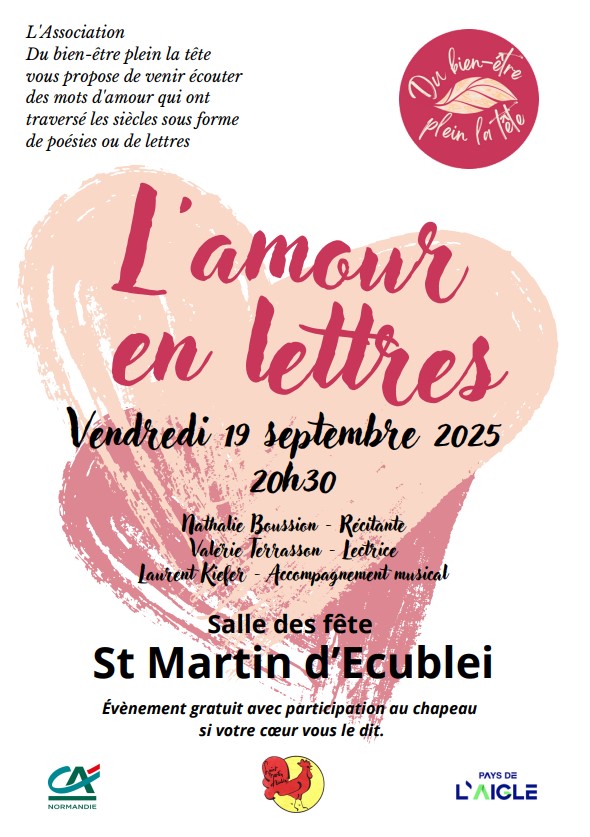 L’amour en lettre