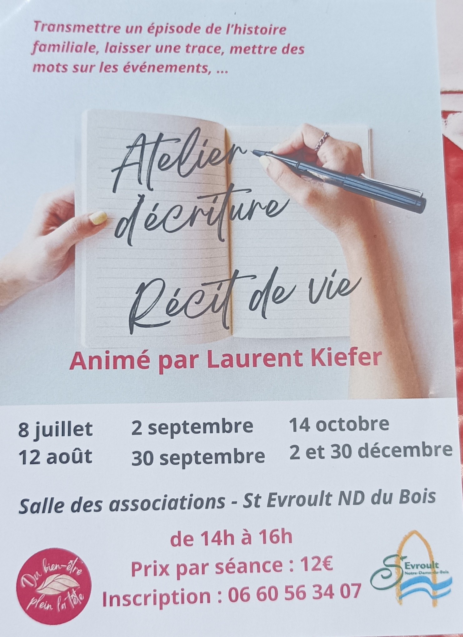 Atelier d’Ecriture