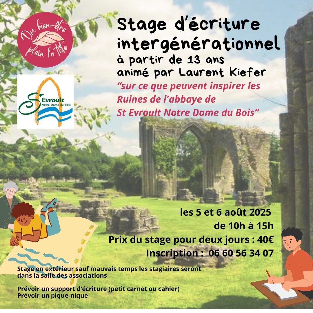 Sur ce que peuvent inspirer les Ruines de l’abbaye de St Evroult Notre Dame du Bois