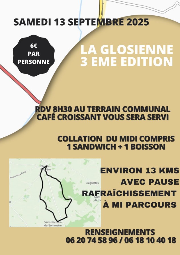 3ème édition La Glosienne