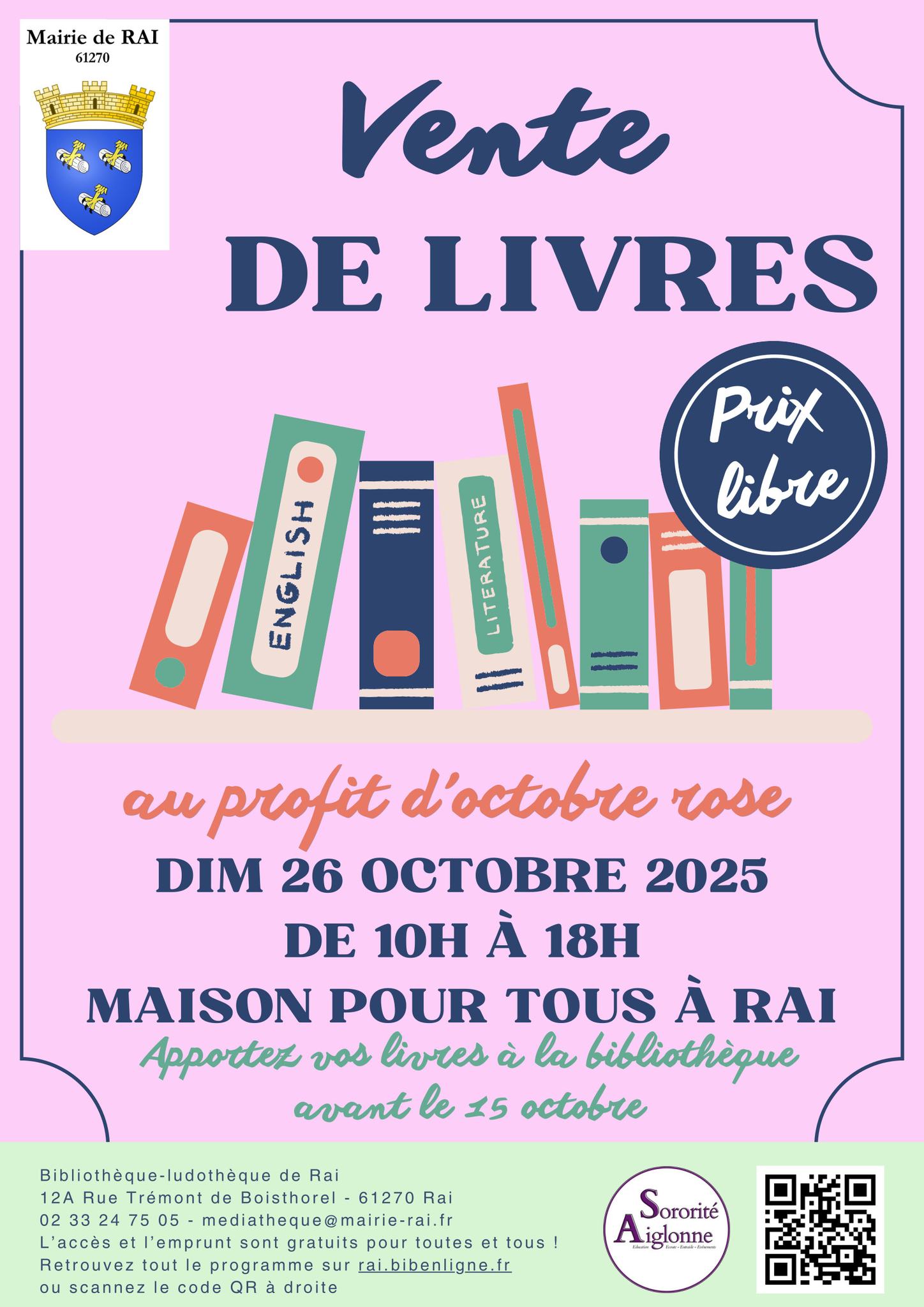 Vente de Livres