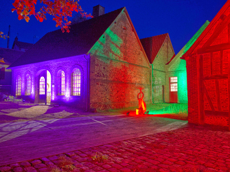 Escape game et illuminations à la Grosse Forge d’Aube