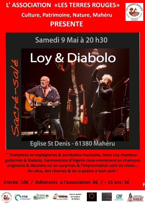Marc Loy et Diabolo en concert  “Sacrée, Salé”