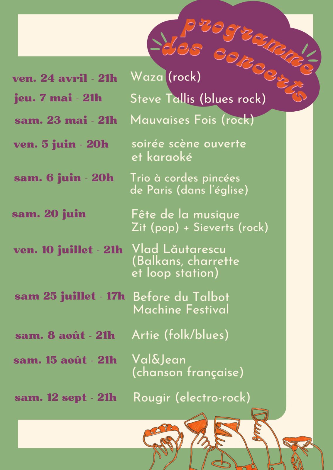 Concert Mauvaises Fois
