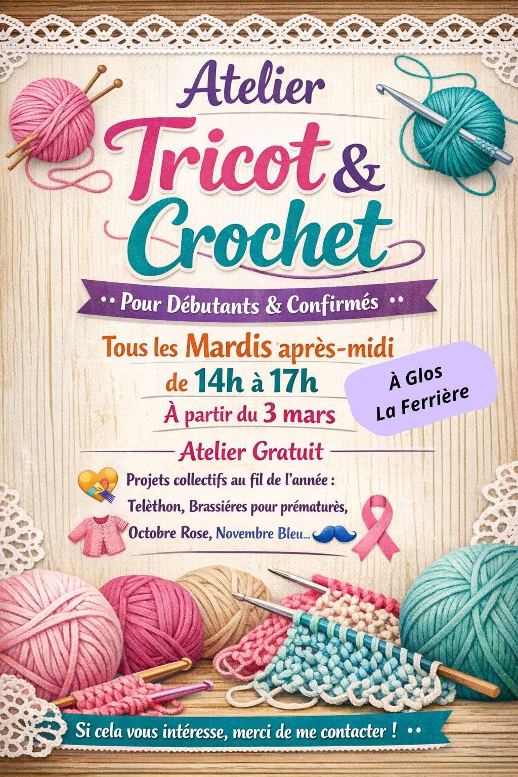 Atelier Tricot et Crochet