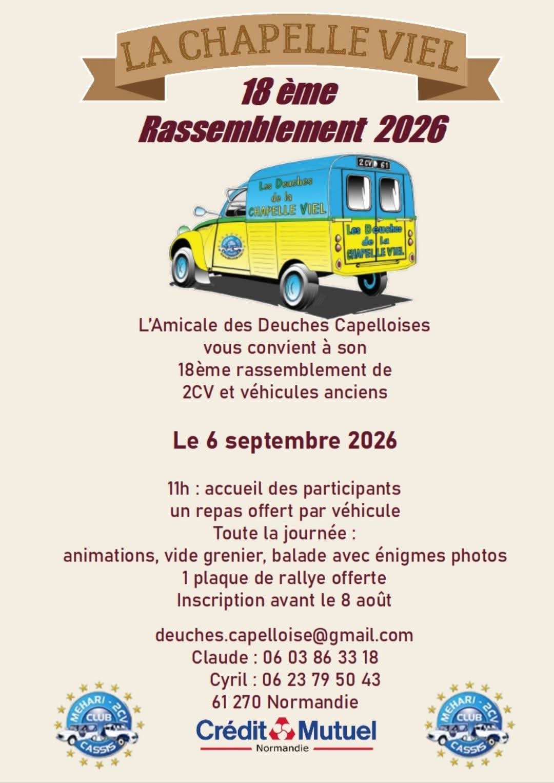18ème rassemblement de 2CV et véhicules anciens