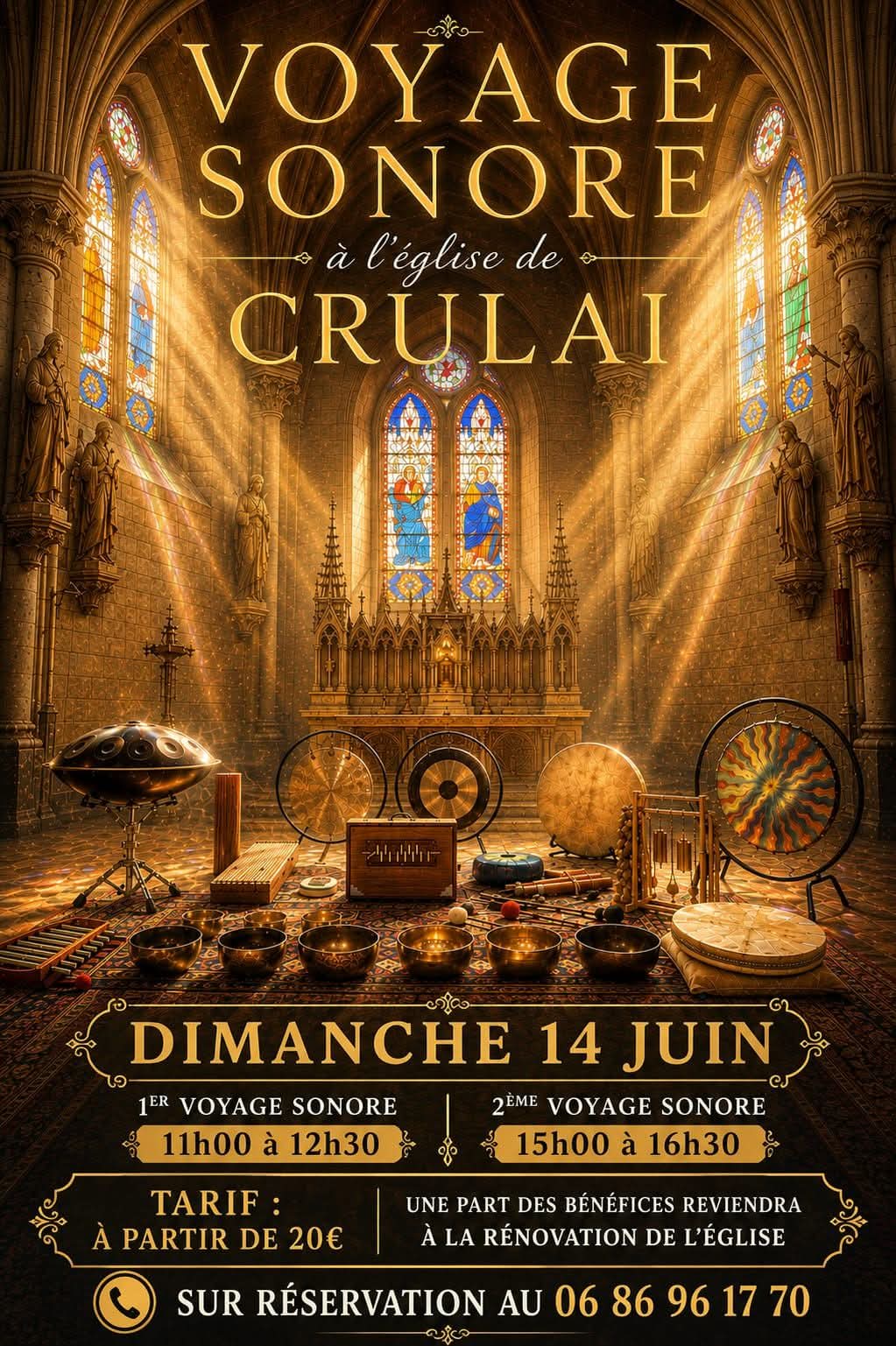 Voyage sonore à l’Eglise de Crulai