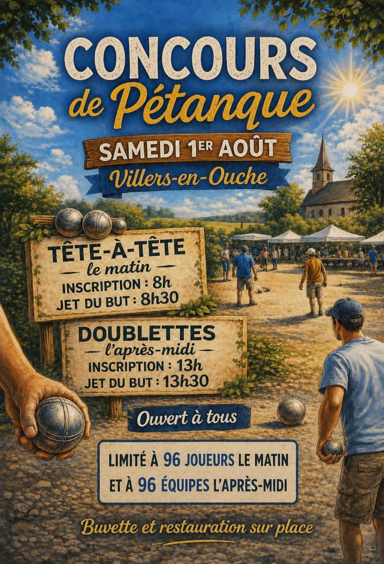 Concours de Pétanque