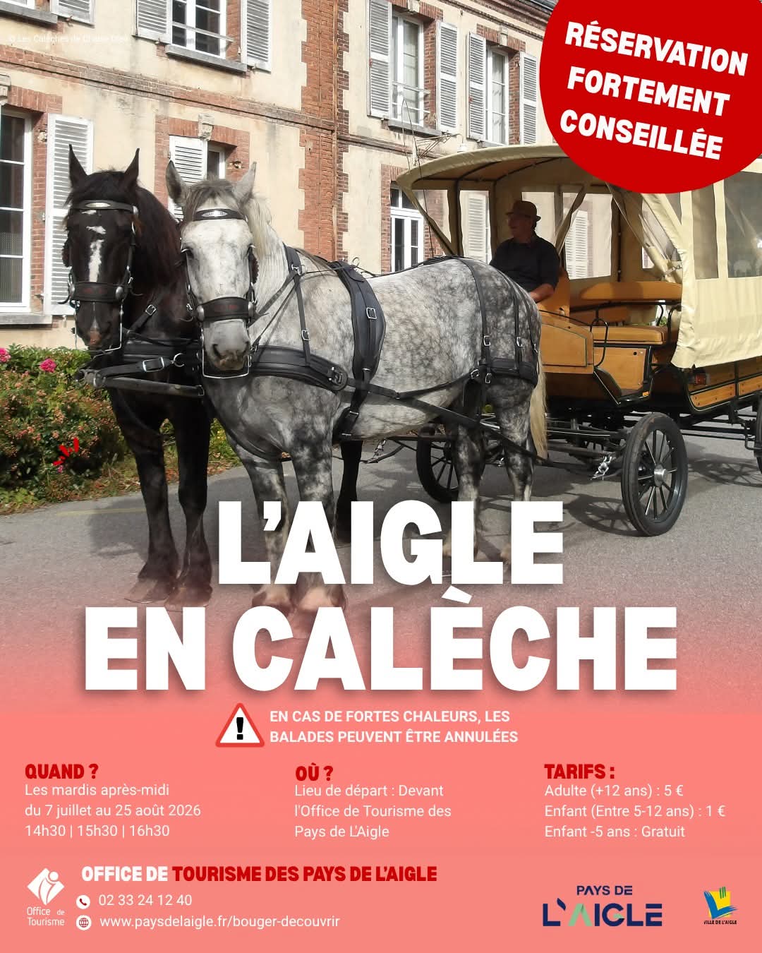 Balade en Calèche à l’Aigle