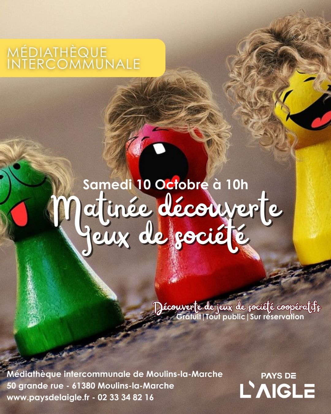 Matinée découverte Jeux de Société