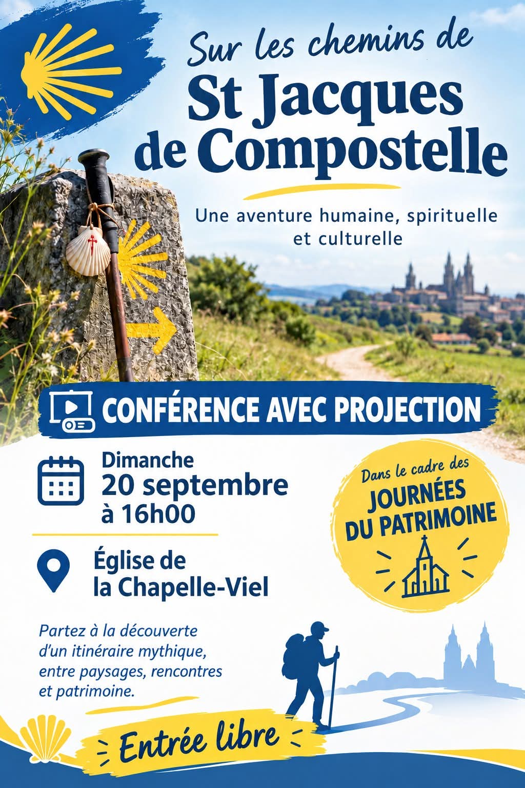 Sur les chemins de St Jacques de Compostelle