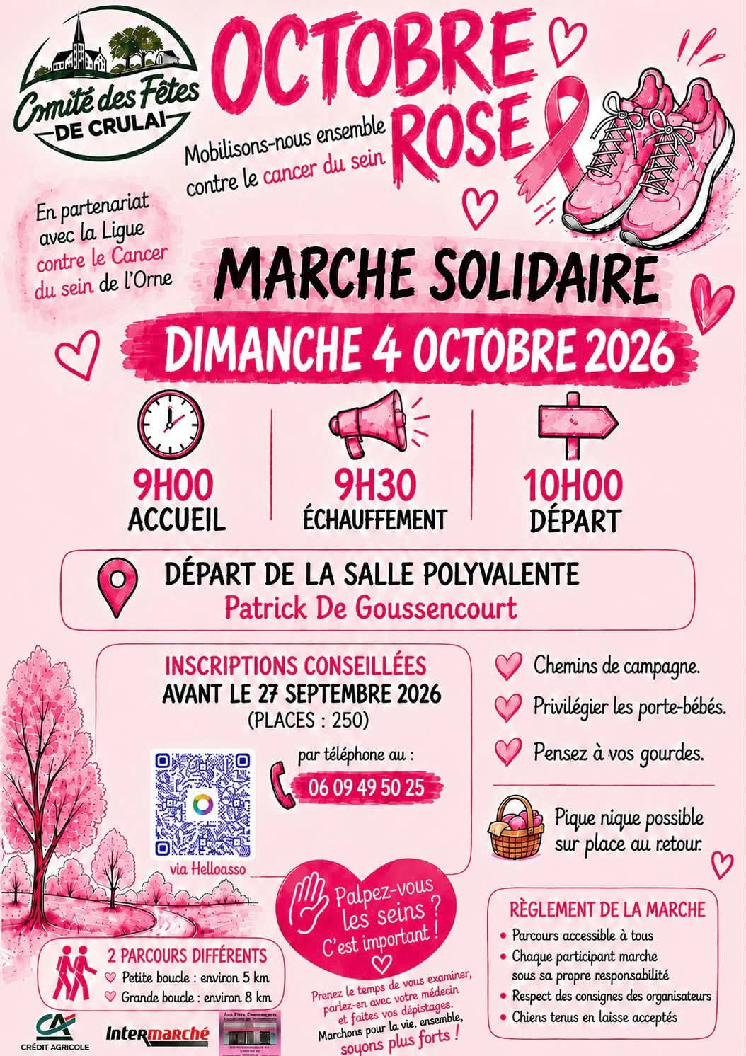 Octobre Rose à Crulai