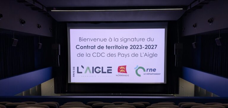 Signature du contrat de territoire 2023-2027