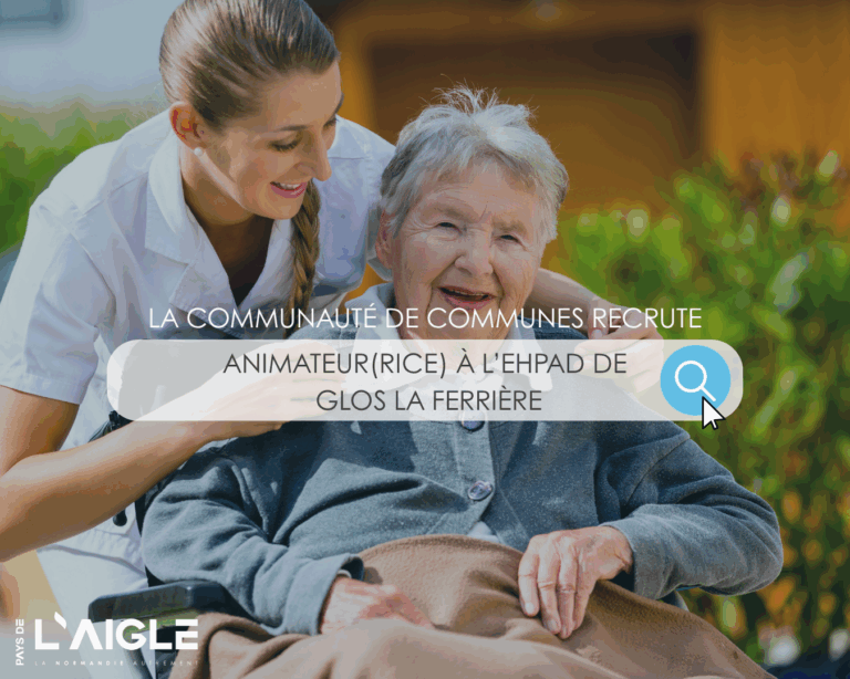 Emploi :  Animateur(rice) à l’EHPAD de Glos-La-Ferrière