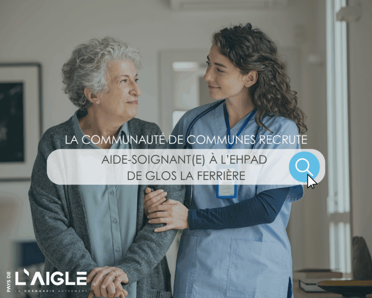 Emploi :  Aide-Soignant(e) à l’EHPAD de Glos-La-Ferrière