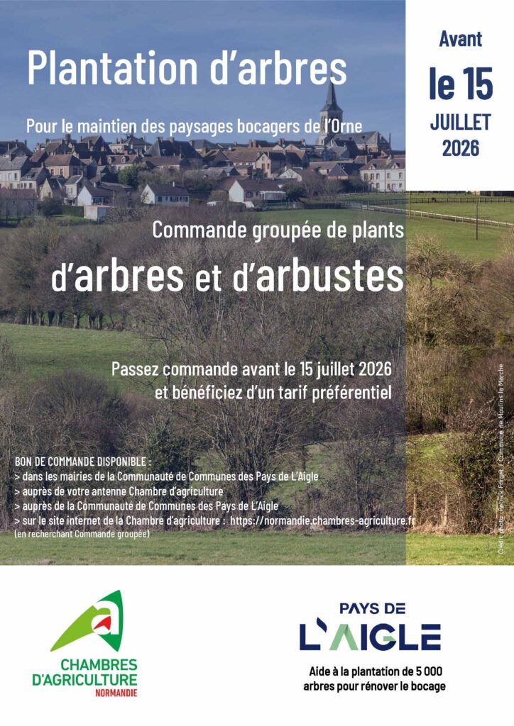 Affiche commande arbres LAIGLE 2