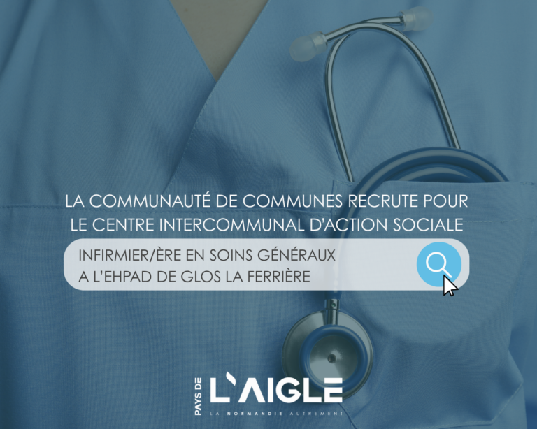 Emploi : Infirmier/ère en soins généraux à l’EHPAD de Glos-la-Ferrière